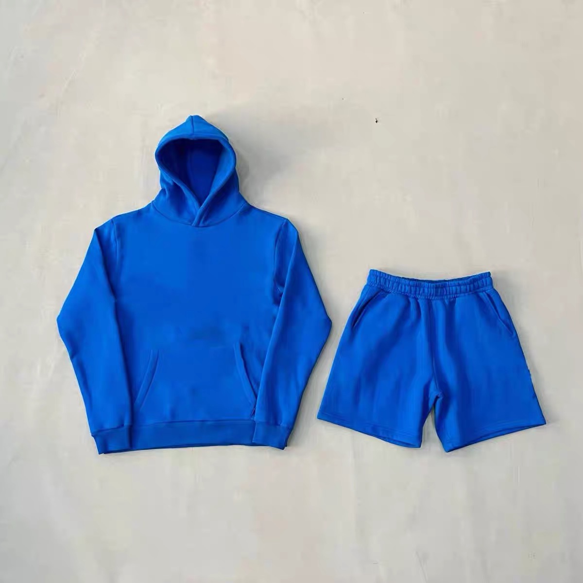 SY Hoodie Set drill 帽衫连帽卫衣短裤套装男女欧美