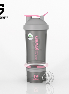GWHEY Protein Shaker Bottle Sports Gym Mixer Cup Blender