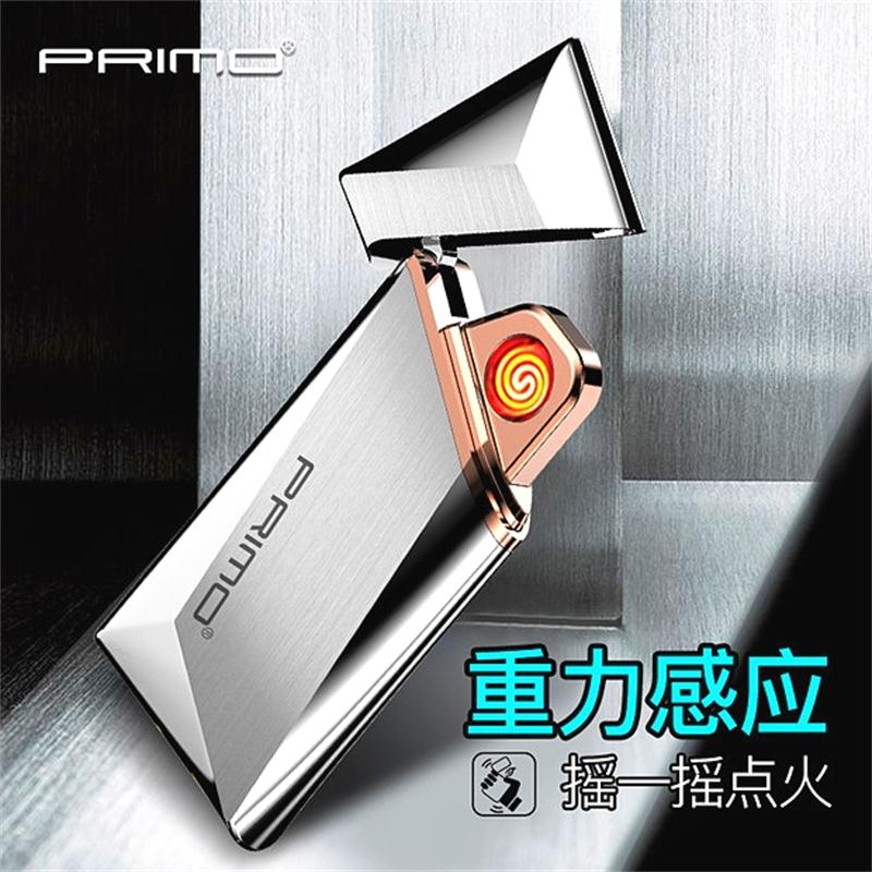 PRIMO充电打火机创意 个性 潮防风定制刻字usb网红抖音火机 超薄在类目 ZIPPO/瑞士军刀/眼镜, 品牌打火机及配件, 其它, 充气打火机中 - 来自Buy2taobao.com提供专业的淘宝代购服务