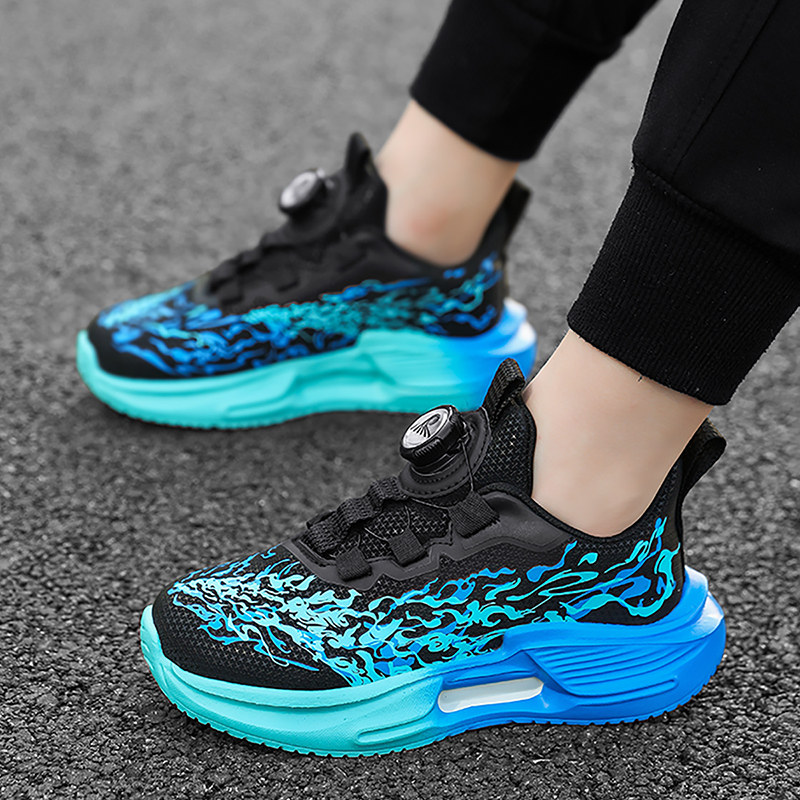 品牌男童运动鞋2025新款秋冬儿童篮球鞋皮面防滑轻便学生休闲鞋