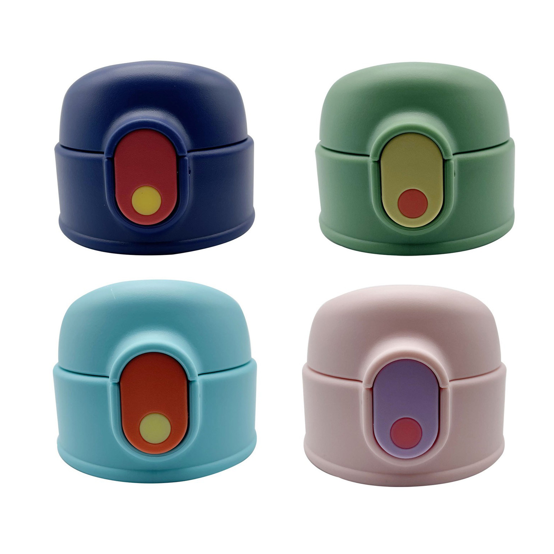 杯具熊波点保温杯硅胶吸嘴幸运小拱门儿童水壶吸管盖子塑料配件