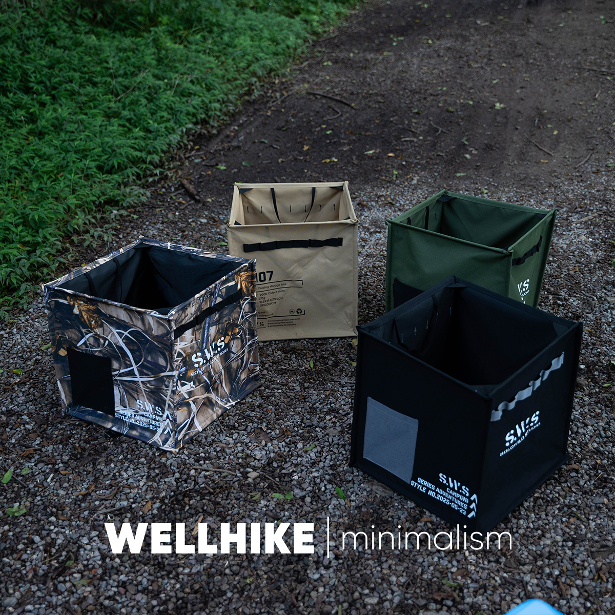 WELLHIKE户外60L大容量折叠箱