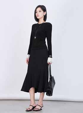 曼娅奴女装2026春新款甜酷风修身