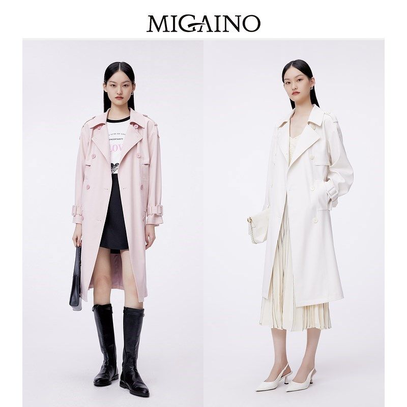 Migaino曼娅奴风衣202风衣