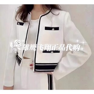 显瘦小香风短款 曼娅奴女装 2023年新款 春装 外套MN12SA059 时尚