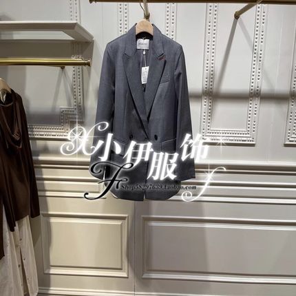 2024商场专柜秋装新品西装款宽松外套女MO32SS014