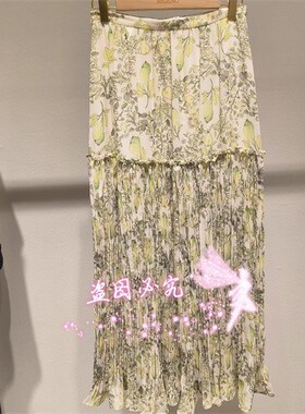 曼娅奴商场专柜正品2025年夏装半身裙 MP22EB007
