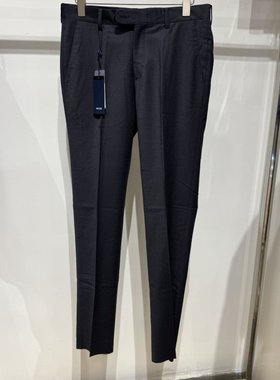 威*多男士商务上班职业175/84B深灰色春秋款羊毛西裤吊牌价1179元