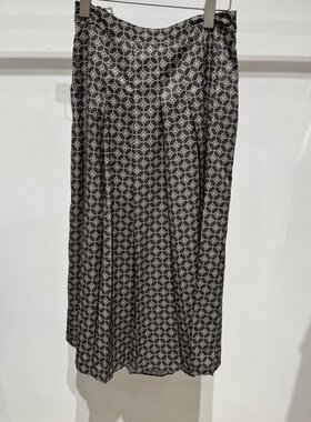 依文EVE CINA女士商务显瘦职业上班咖啡色半身裙长裙子专柜同款