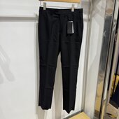 2299元 上班职业春夏秋羊毛混纺黑色九分西裤 商务高档修身 威尚男士