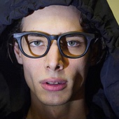 复古大框眼镜近视眼镜框男大脸方框黑框手工牛角眼镜配近视镜1129