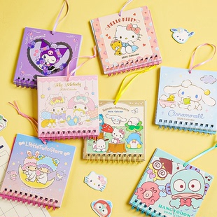 新款2026年小挂历香港版假期可爱日历三丽鸥迷你挂历桌面小摆件