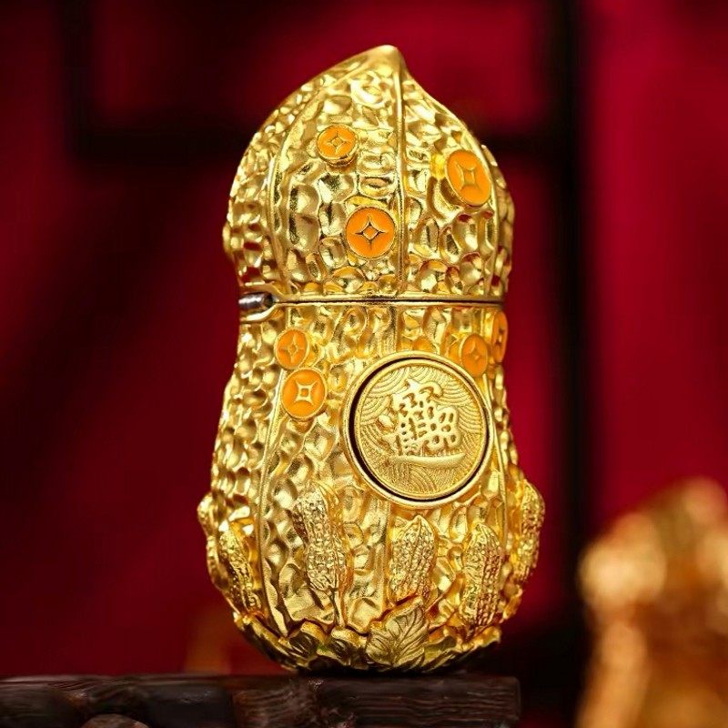 zippo打火机正品 镀金窄机吸磁重甲好事花生 煤油机防风男士礼物,ZIPPO/瑞士军刀/眼镜,ZIPPO/芝宝,淘宝优惠券,粉丝福利购,淘宝优惠卷