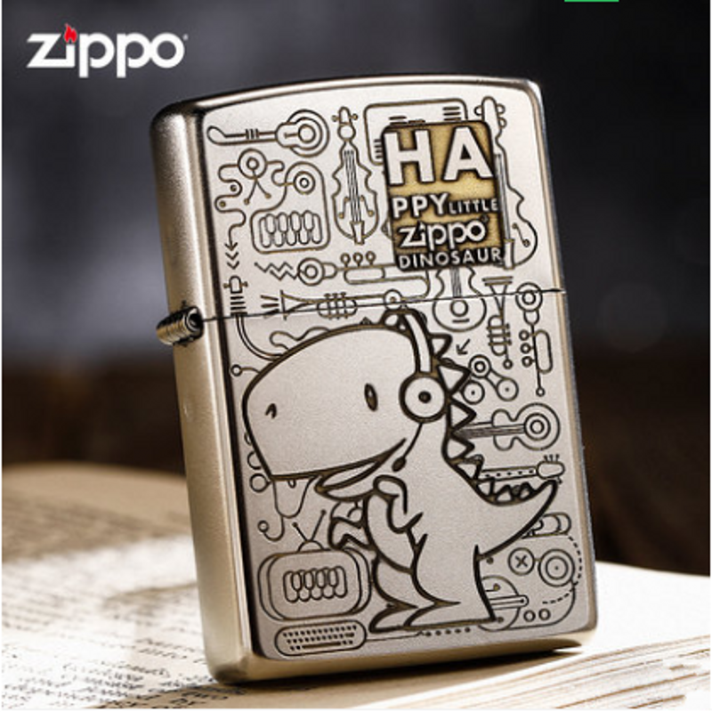 打火机zippo正品原装 创意古银磨砂深雕音乐恐龙 个性防风送礼品,ZIPPO/瑞士军刀/眼镜,ZIPPO/芝宝,淘宝优惠券,粉丝福利购,淘宝优惠卷