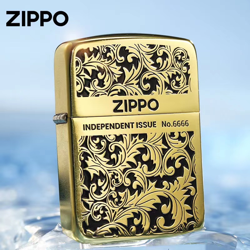 zippo打火机正版原装 1941复刻填漆双面唐草 男士防风煤油机礼物 ZIPPO/瑞士军刀/眼镜 ZIPPO/芝宝 原图主图