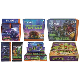 万智牌 忍者神龟 TNT 常规聚珍补充包 肥包 售前盒指挥官 英文