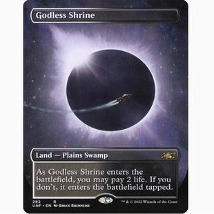 万智牌 无神祭祠 英文扩画 鸡飞4 UNF