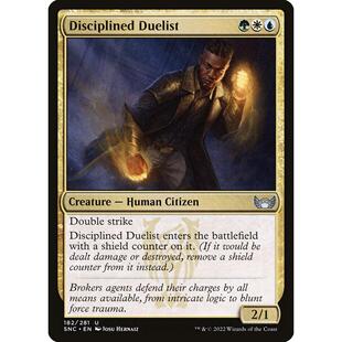 万智牌 MTG 平/简中 守矩斗客 新卡佩纳：喧嚣黑街 SNC