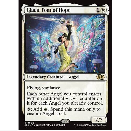万智牌  希望圣源吉娅妲 Giada, Font of Hope 英文 二次元 j25