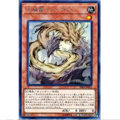 游戏王 天威龙-根轮 1009 狂暴降临 RIRA 日文 R