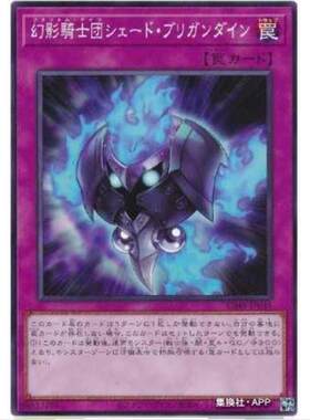 游戏王 暗幻影骑士团 阴暗布面甲 SD45 虫惑魔之森 日文 N