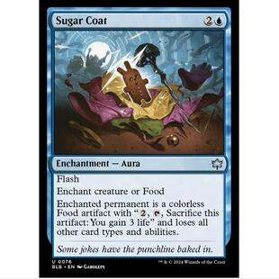 万智牌 MTG 糖衣加身 BLB 斑隆洛 英文闪