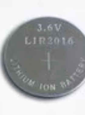 LIR2016 3.6V 可充充电纽扣电池 代替CR2016 2节包邮