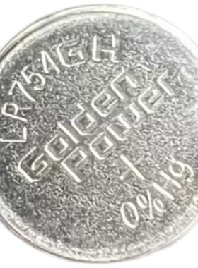 2粒goldenpower LR754GH LR48 193 393 1.5v电池ag5 L754 sr48