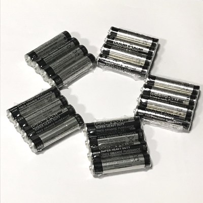 20节包邮 GoldenPower 金力 黑色碳性7号电池 GR03S