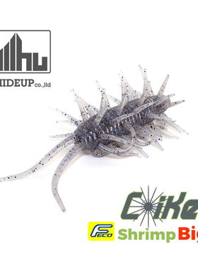HIDEUP Coike Shrimp 海胆海参饵毛毛虫软饵路亚饵微抖动鲈钓