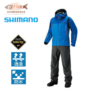 SHIMANO 禧玛诺 防水透气 19新款 017R路亚钓鱼服户外冲锋衣套装