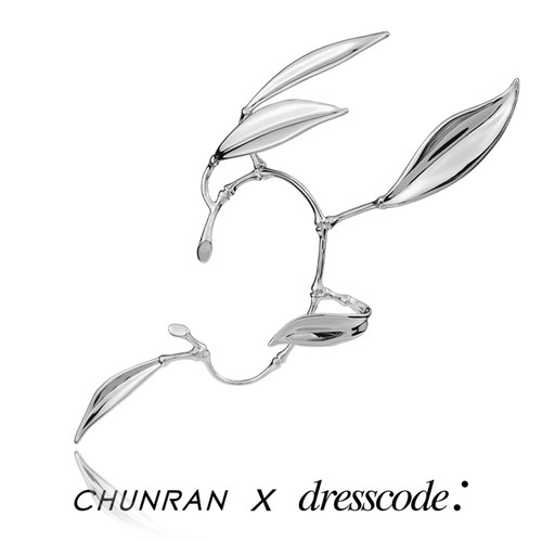 CHUNRAN春夏新款竹叶耳夹