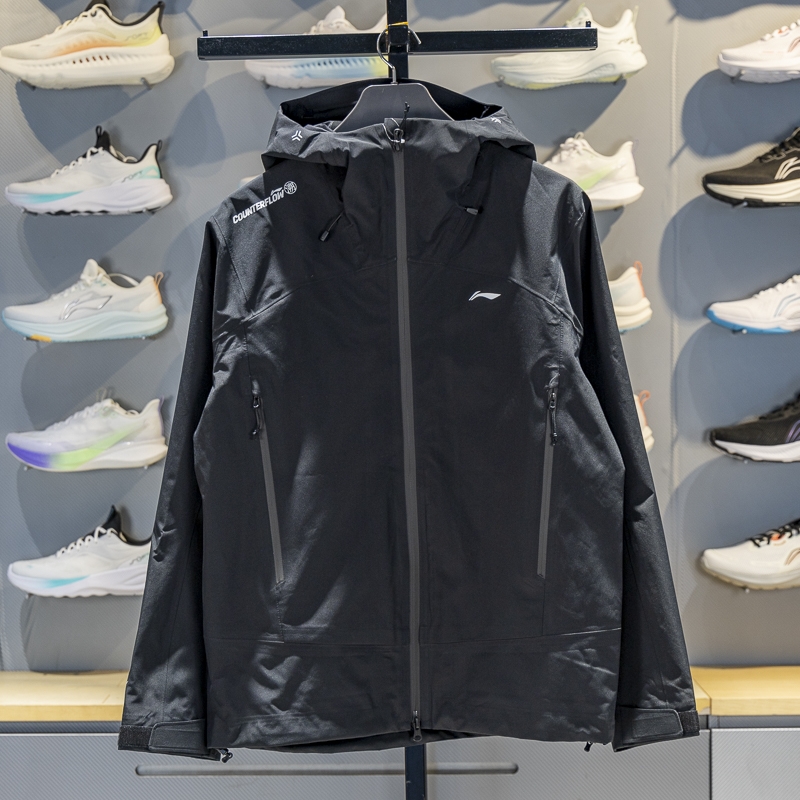 李宁单层冲锋衣防风排湿