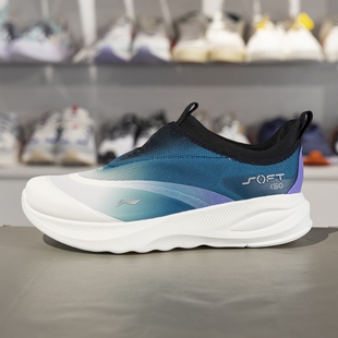 2025春季 2男子一脚蹬潮流运动鞋 新款 AGLV005 SOFT 李宁休闲鞋