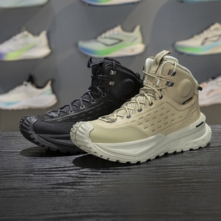 李宁户外CF溯行川HIGH男女同款防泼水高帮户外徒步鞋AHTU015