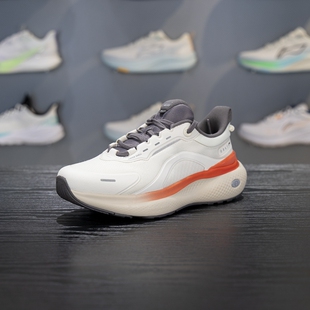 李宁SOFT PLUS 2休闲鞋女鞋2025新款缓震防泼水潮流运动鞋AGLV084