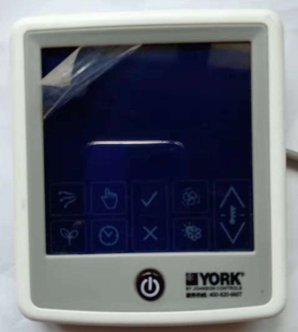 YORK中央空调YDCC YDOH多联机触摸屏温控器 线控器 手操器WVH-02