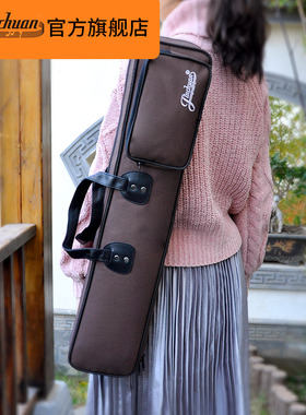 jinchuan笛包 加棉加厚七支装71cm笛子包可提拎可肩背便携竹笛包