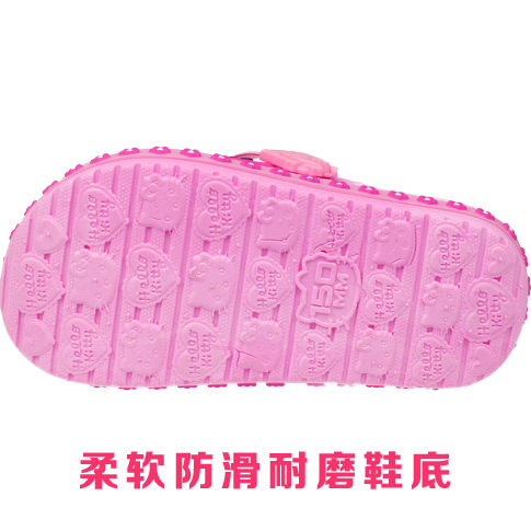 Pantoufles enfants en autre HELLO KITTY pour été - semelle autre - Ref 1015791 Image 5