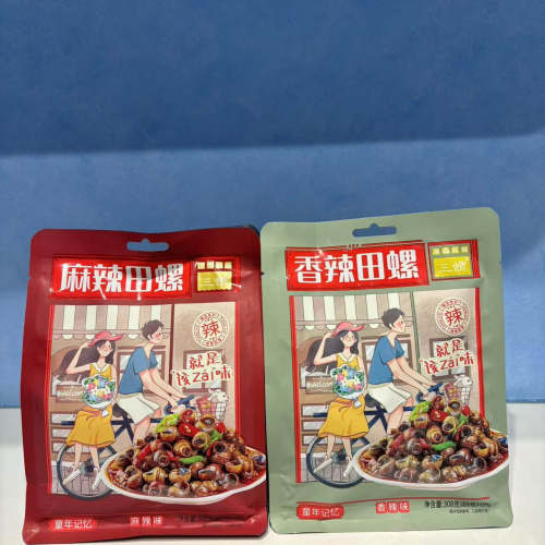 麻辣田螺香辣田螺开袋即食