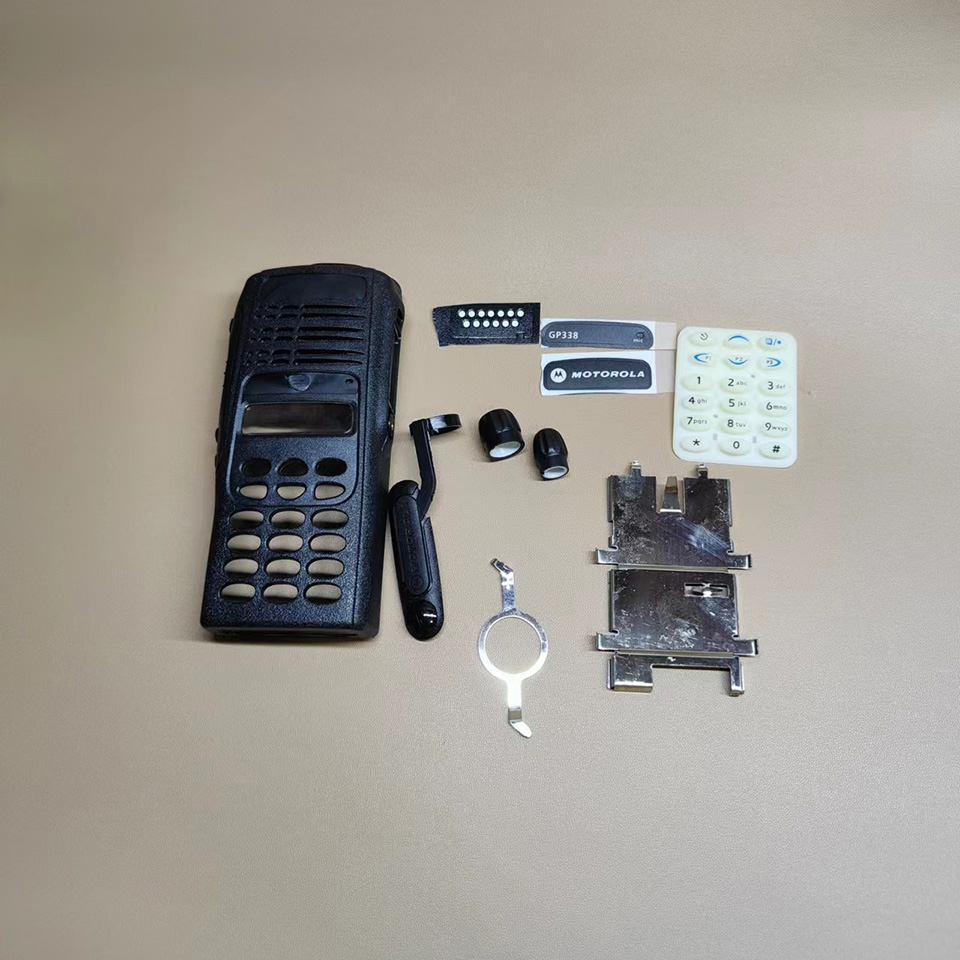 摩托罗拉GP338 GP380 PTX760 MTX960对讲机面壳 耳机盖+旋钮+按键