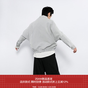 短廓格子蝙蝠大袖 7440 AW25 笼异形分割气球衬衣外套