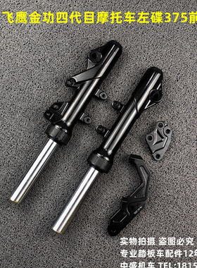 适用林海飞鹰金功劲战四五代目摩托车前减震CNSY三阳油改电F1黑棍