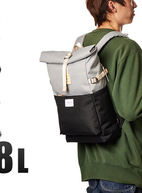 日本代购SANDQVIST户外休闲旅行背包百搭双肩包学生书包男女