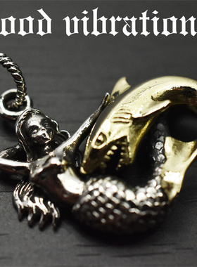 goodvibrations925银人鱼项坠