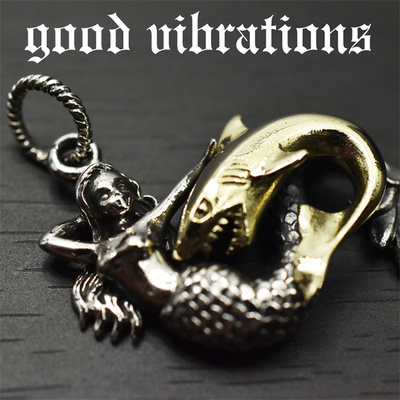 goodvibrations925银人鱼项坠
