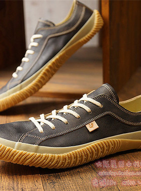 日本代购SPINGLE MOVE潮流日系男士休闲硫化鞋男户外舒适复古男鞋