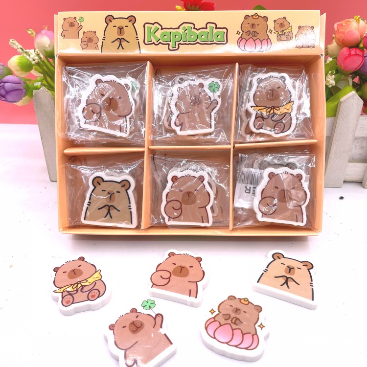 创意卡通造型橡皮擦学生便携小巧橡皮可爱创意铅笔擦文具礼品包邮