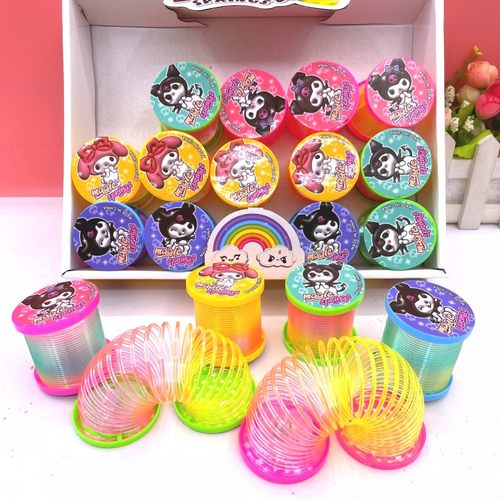 升旺儿童玩具七彩彩虹圈叠叠乐