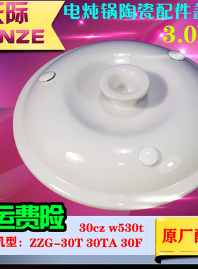 天际陶瓷配件煮粥电炖锅煲DDG盖子内胆ZZG-30T/TA/CZ/F/CWD W530T